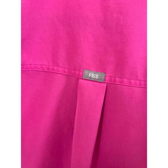 Electric orchid FIGS Bright pink Rafaela scrub top size XXS - Picture 5 of 7